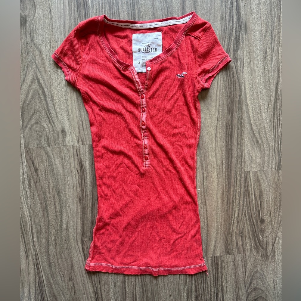 Vintage Hollister henley